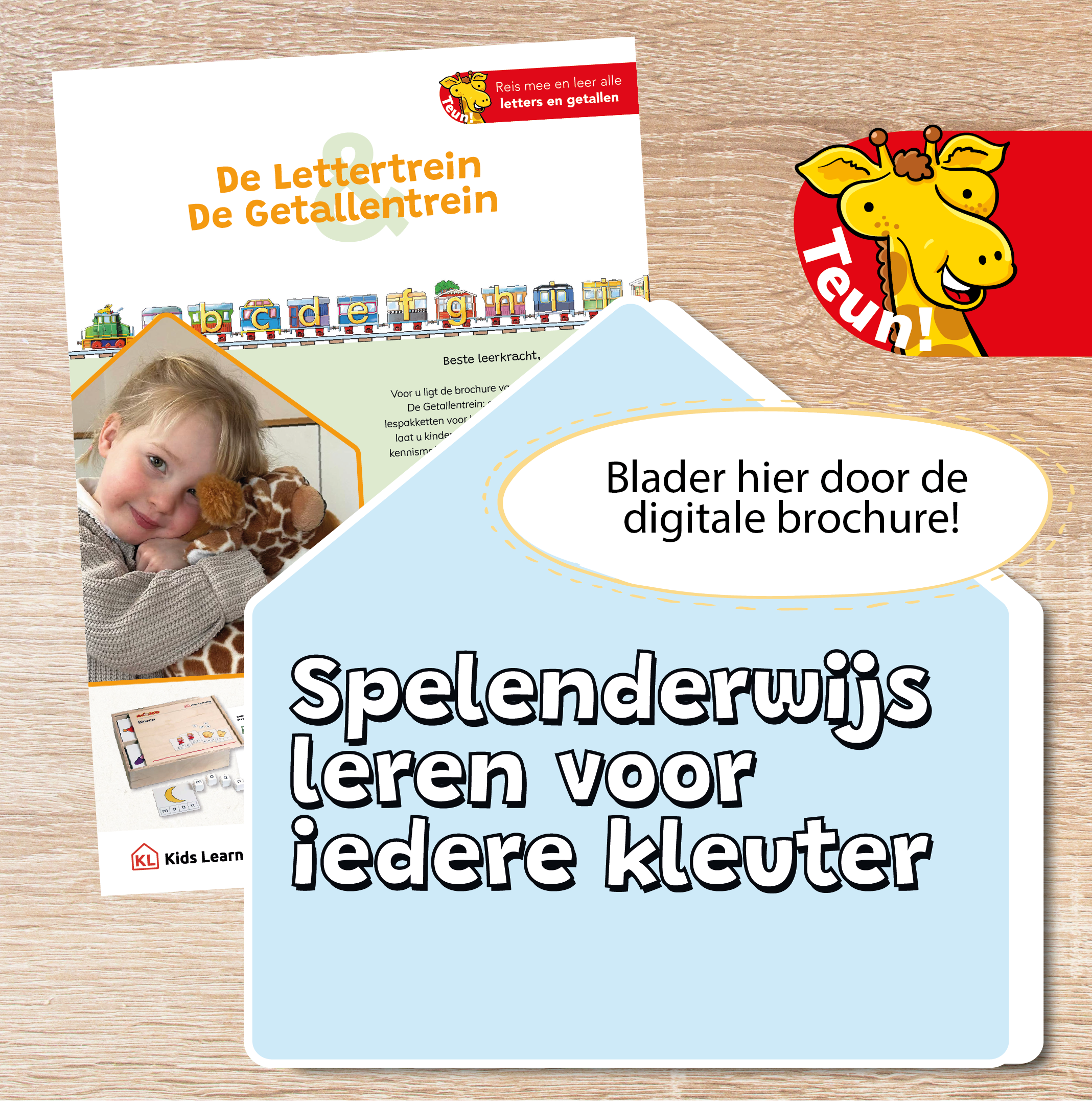 De Lettertrein & De Getallentrein: spelenderwijs leren voor iedere kleuter