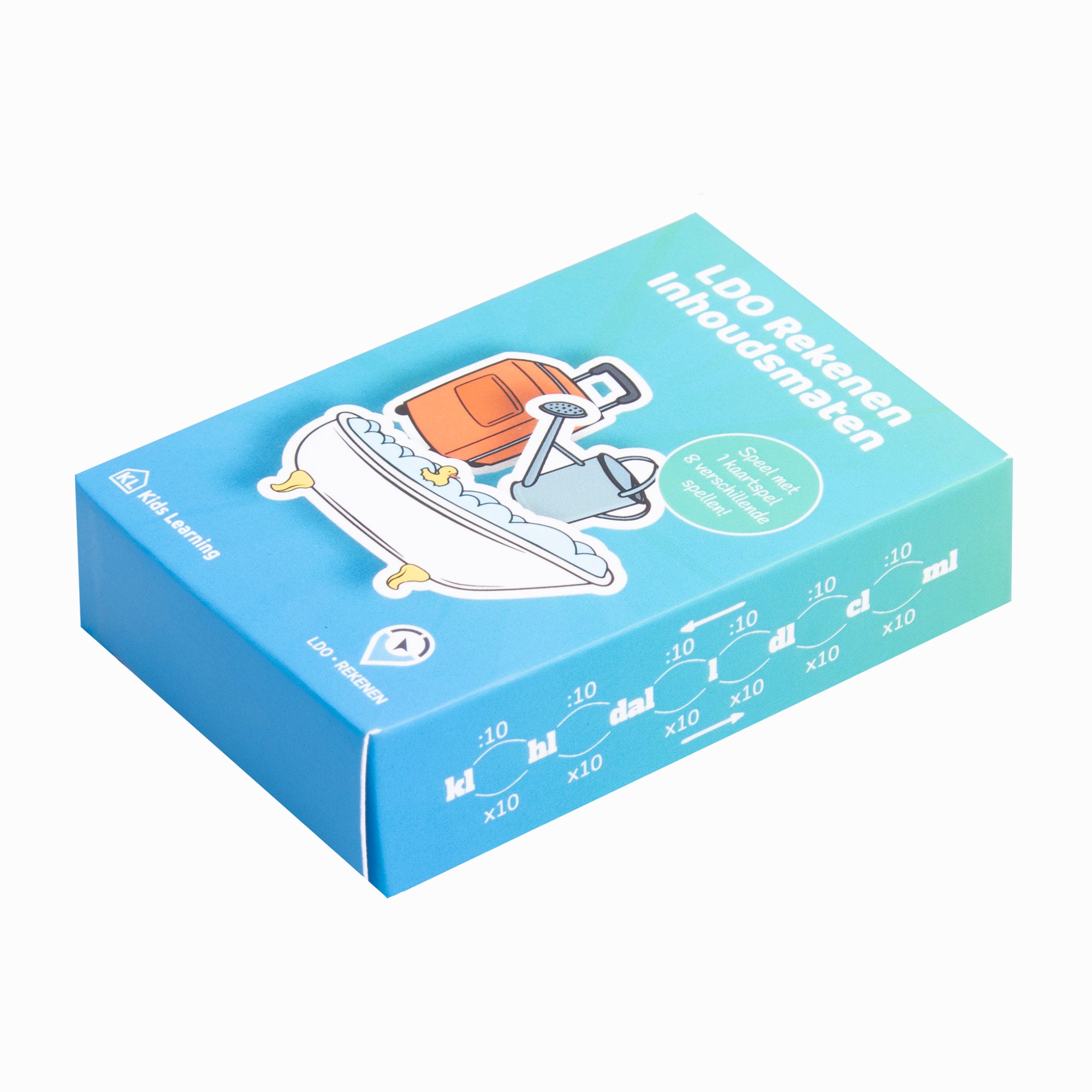 LDO Rekenen  –  Kaartspel meten  – set van 3