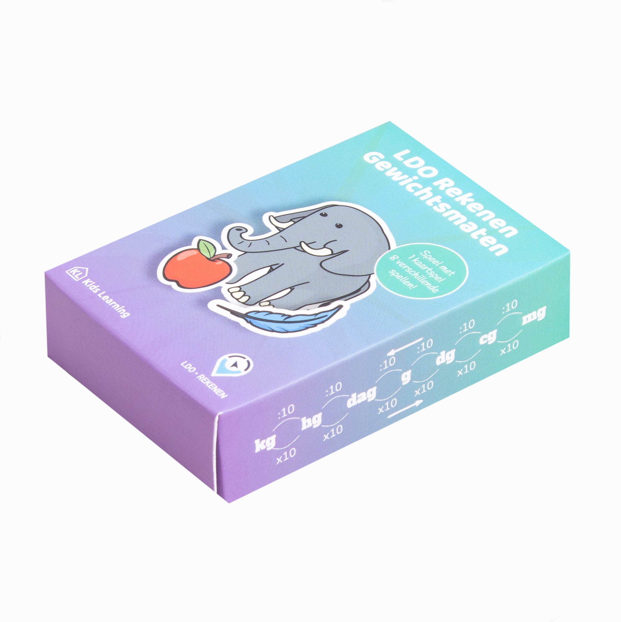 LDO Rekenen  –  Kaartspel meten  – set van 3