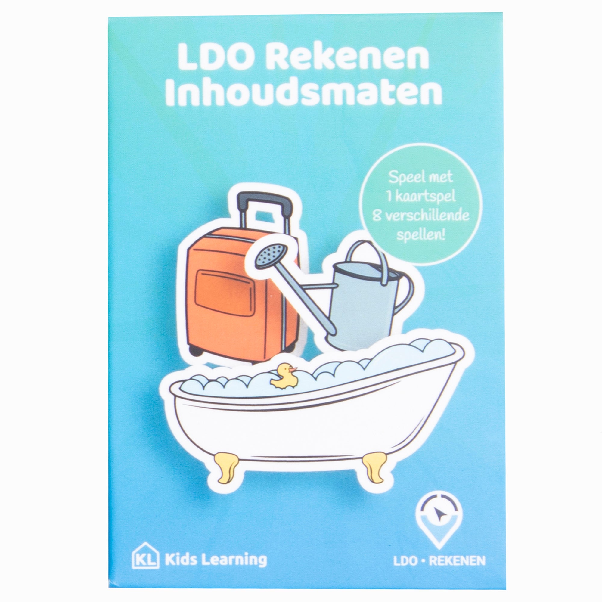 LDO Rekenen  –  Kaartspel meten  – set van 3