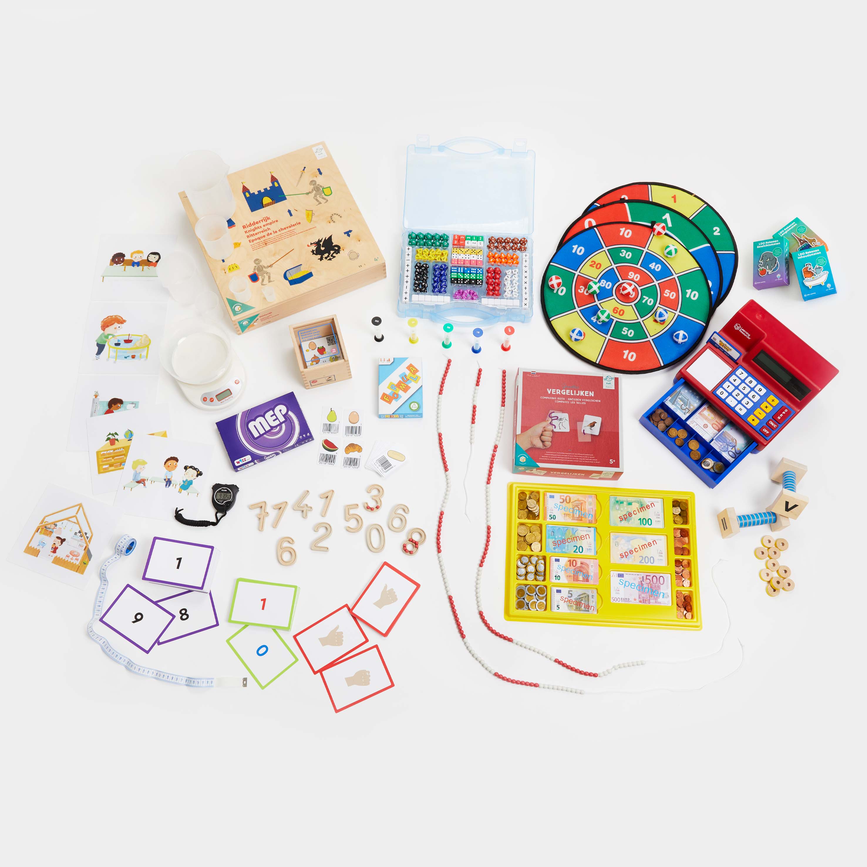 LDO Rekenen – Groep 1/2 – Meten – materiaalpakket
