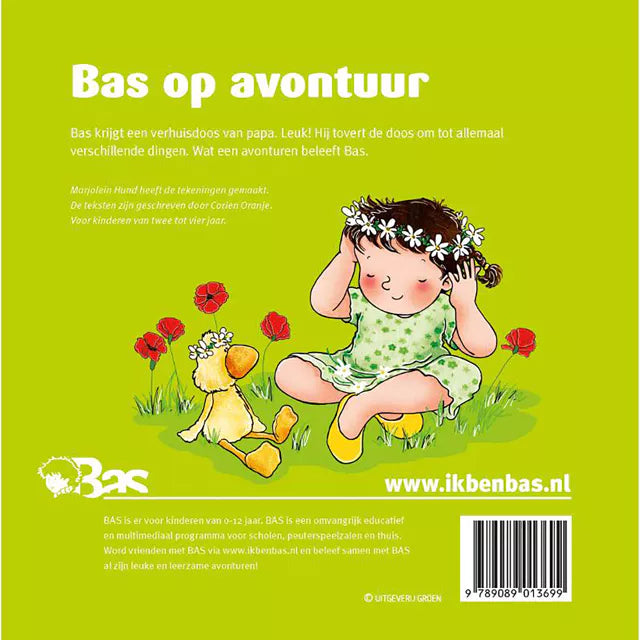 Prentenboek - Bas op avontuur