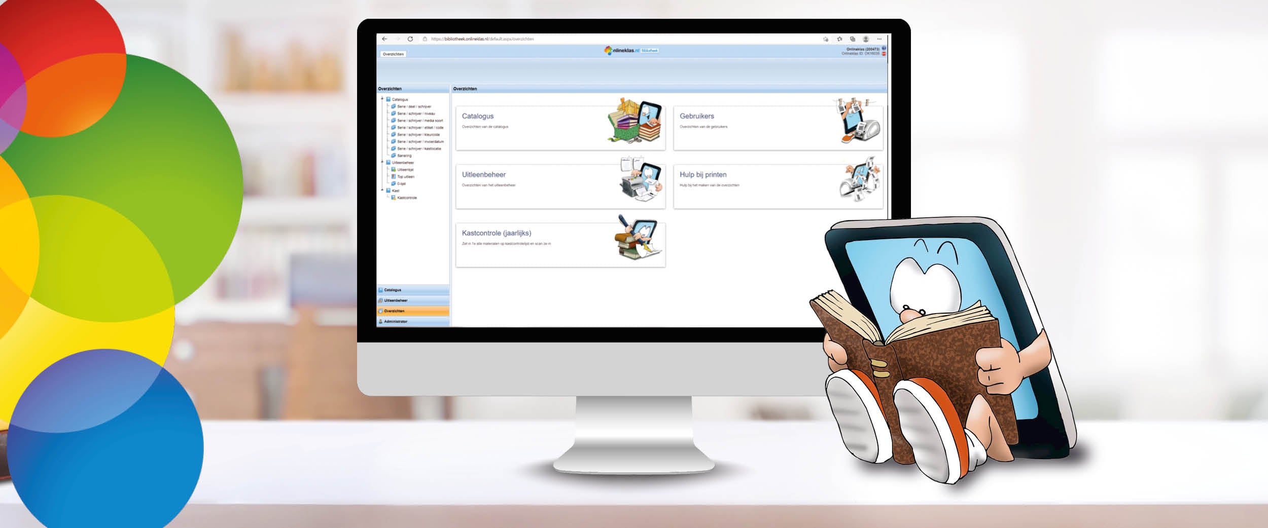 Onlineklas Bibliotheek - jaarabonnement