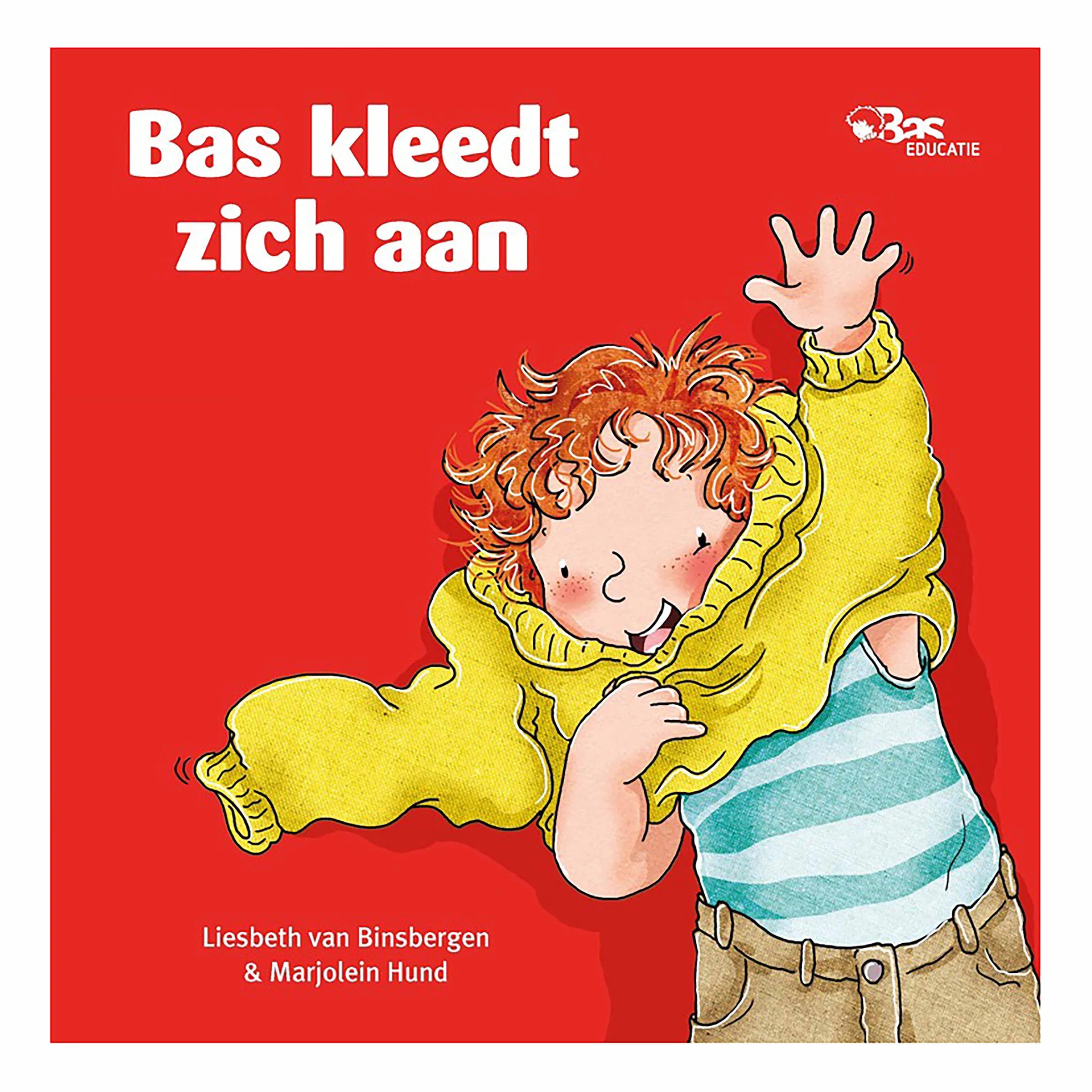 Bas kleedt zich aan - Prentenboek