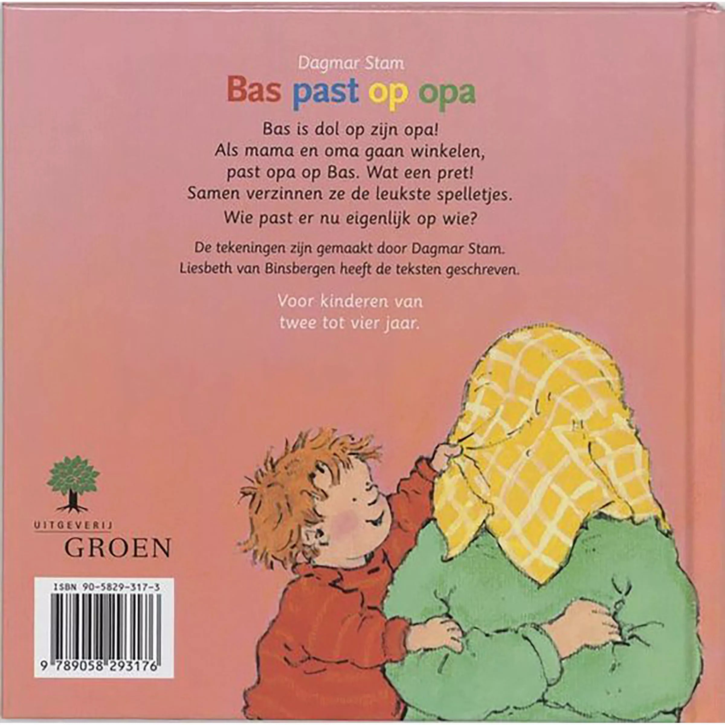 Bas past op opa - Prentenboek