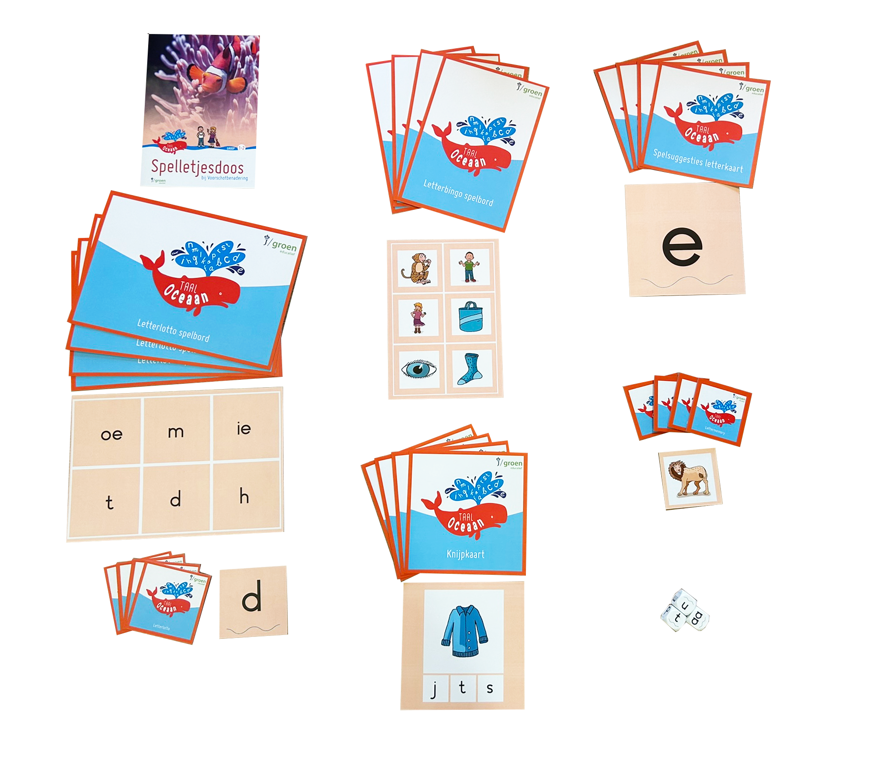 TaalOceaan Voorschotbenadering - Spelletjesdoos