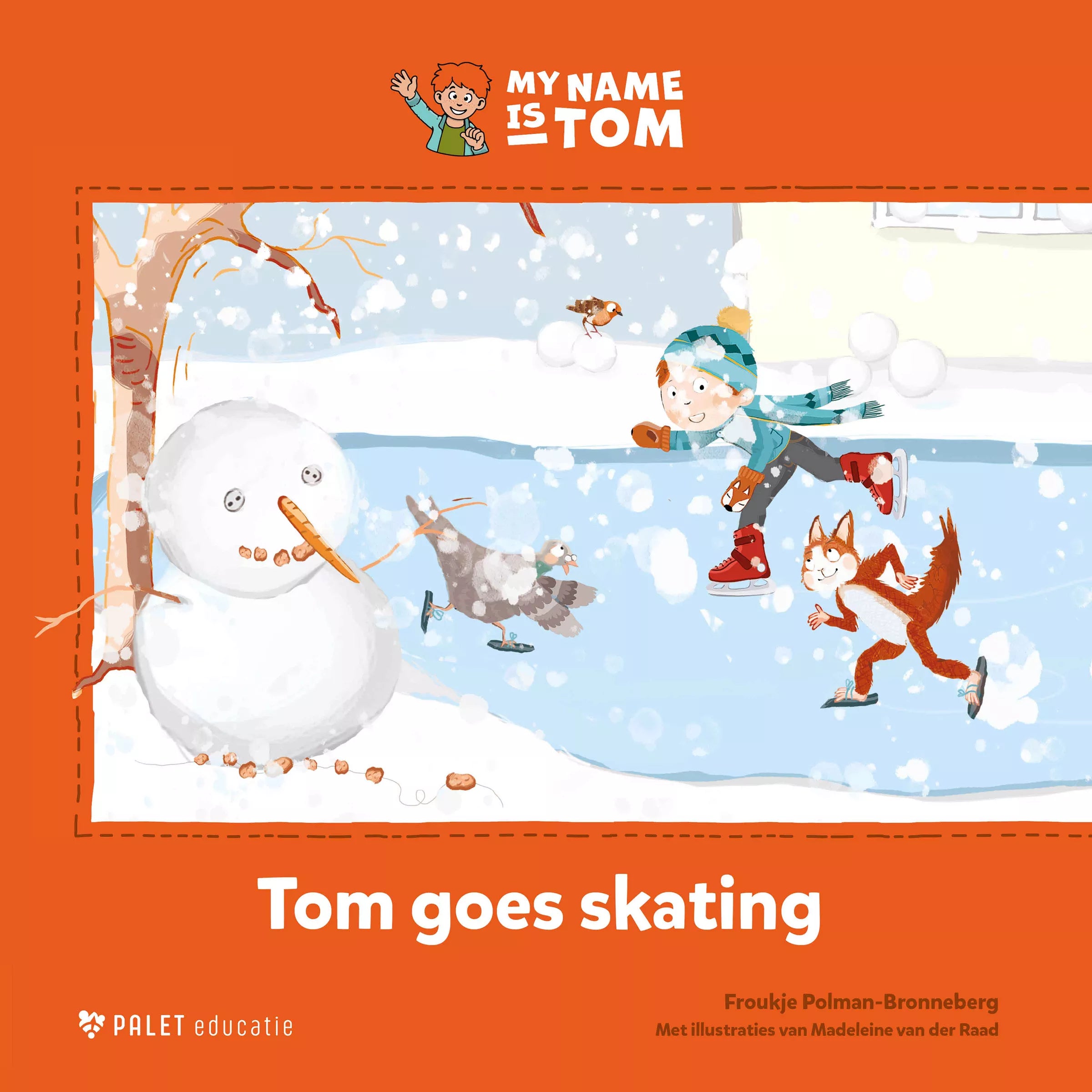 Tom goes skating- prentenboek