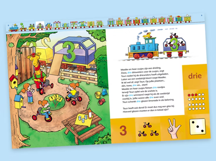 prentenboek de Getallentrein