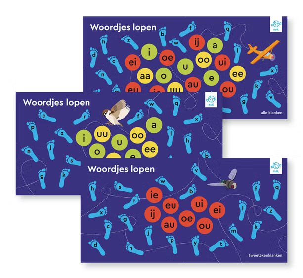 product foto van woordjes lopen